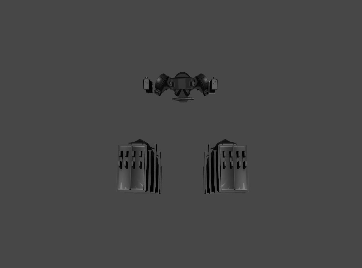 Vertical Maneuvering Equipment from Attack on Titan 3D model_4