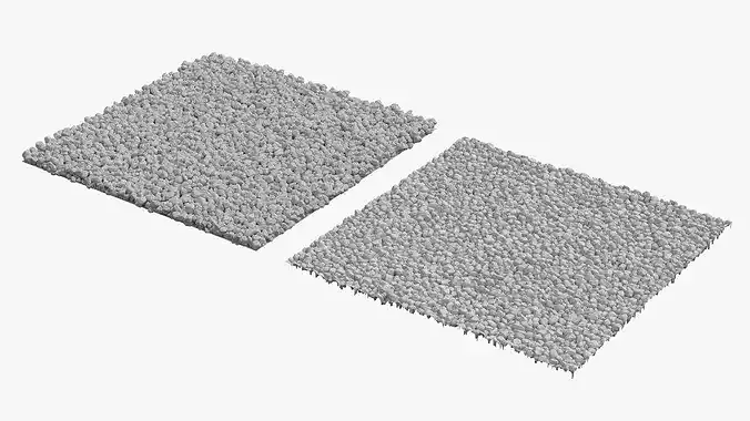 Decorative Rugs 3D model | CGTrader