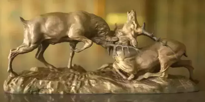 Deer Fight