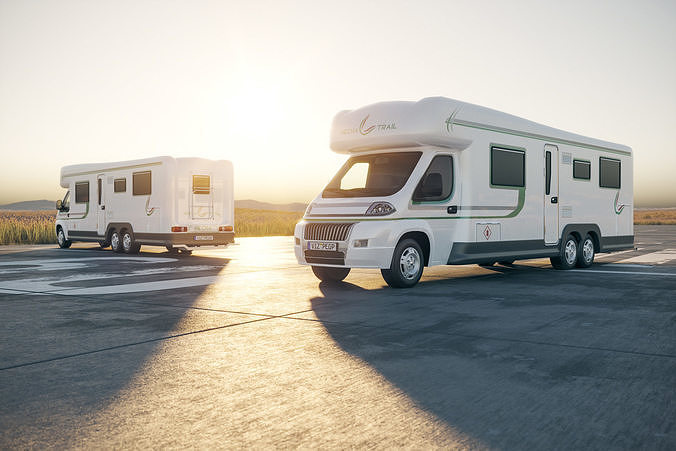 Cheyenne camper 3D model