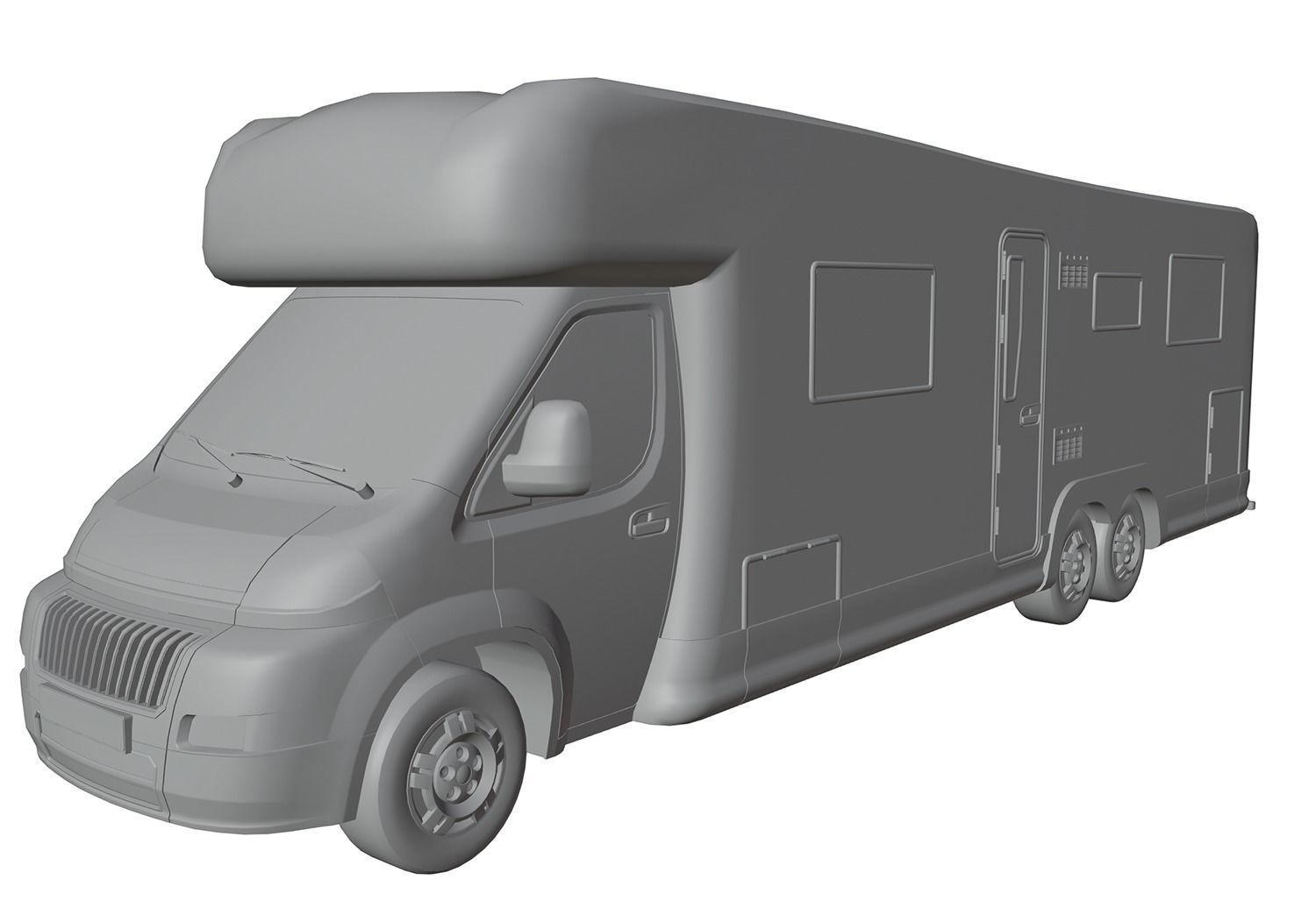 Cheyenne camper 3D model_2