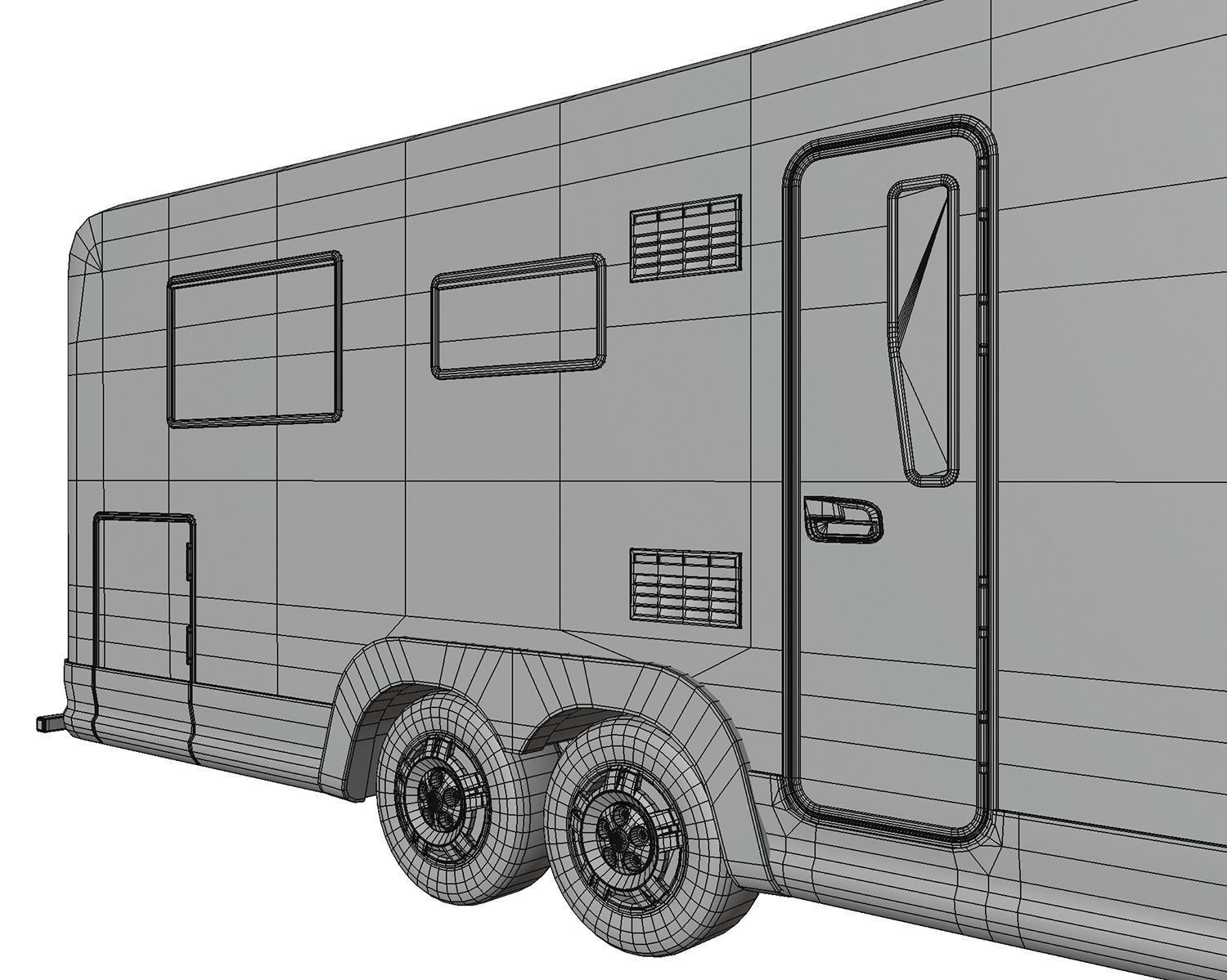 Cheyenne camper 3D model_5