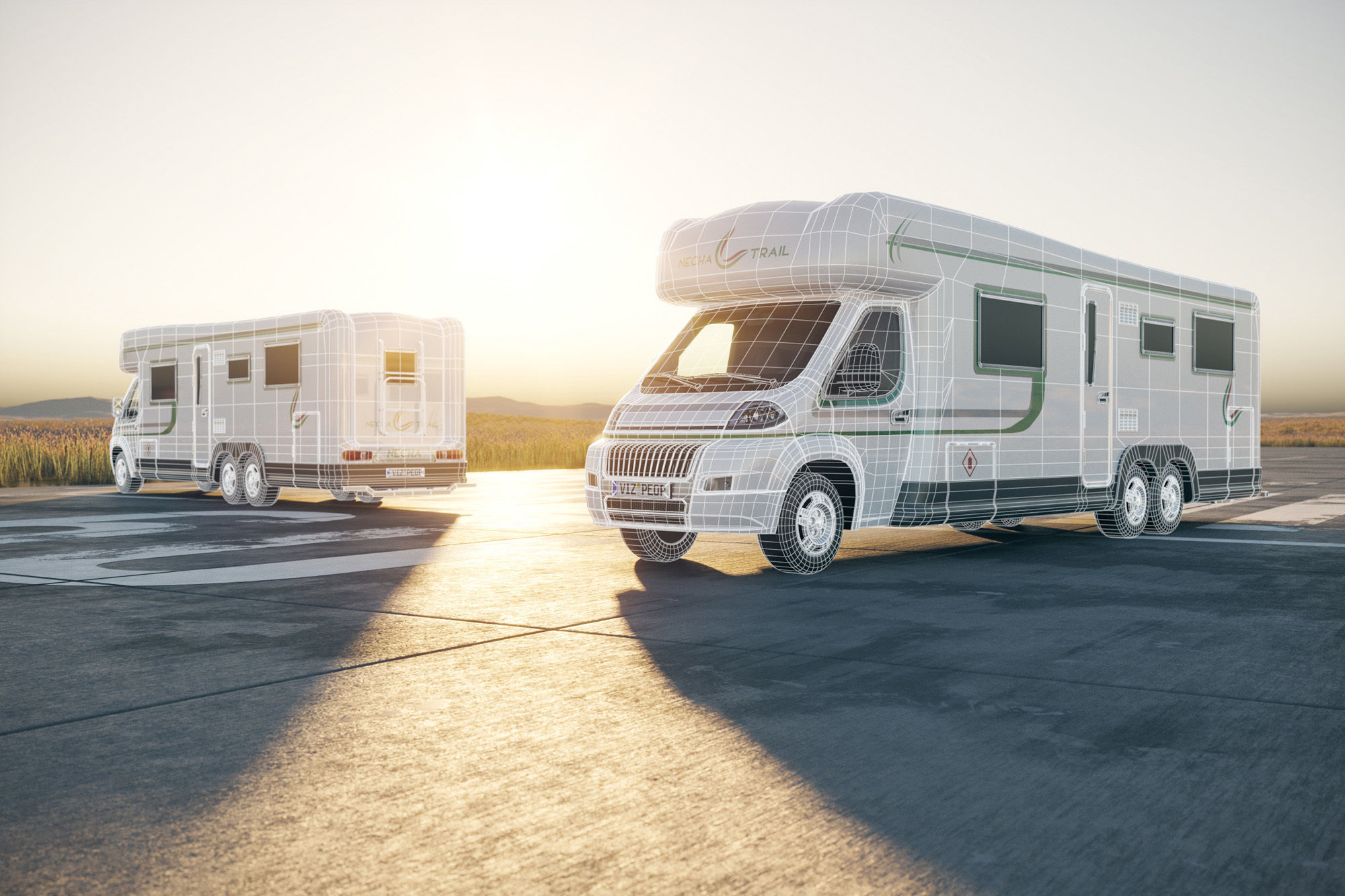 Cheyenne camper 3D model_1