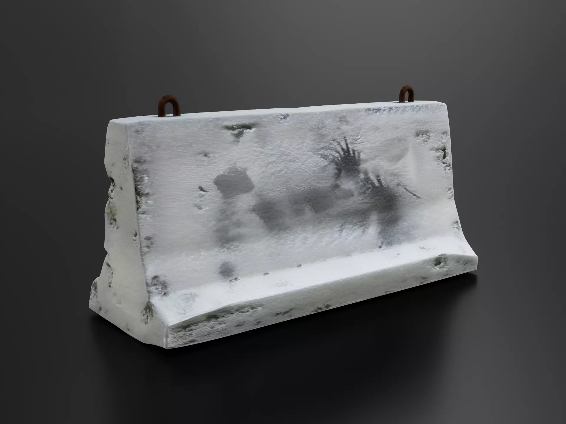 New Jersey Cement Block 01 3D print model