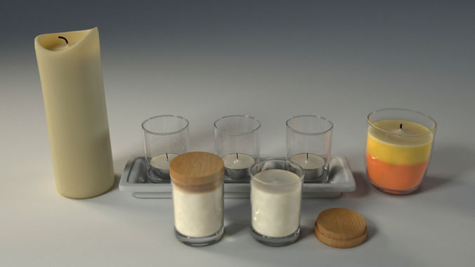 CANDLE 3D model