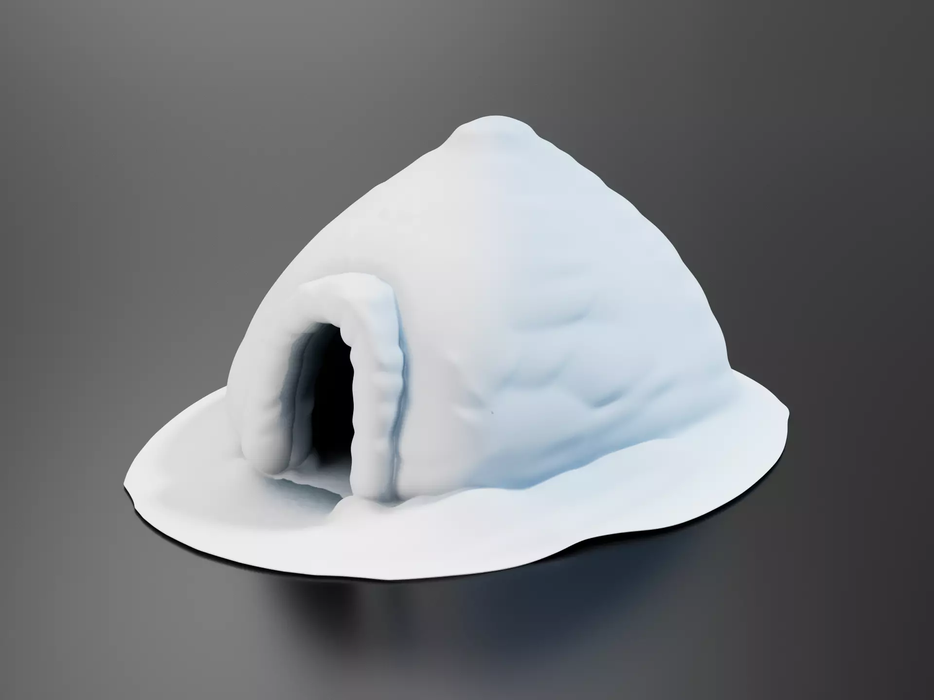 Snow Hut 02 3D print model