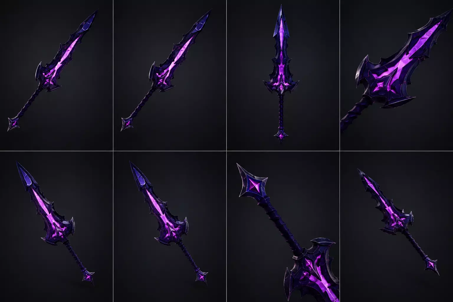 Shadow Lance Low-poly 3D model