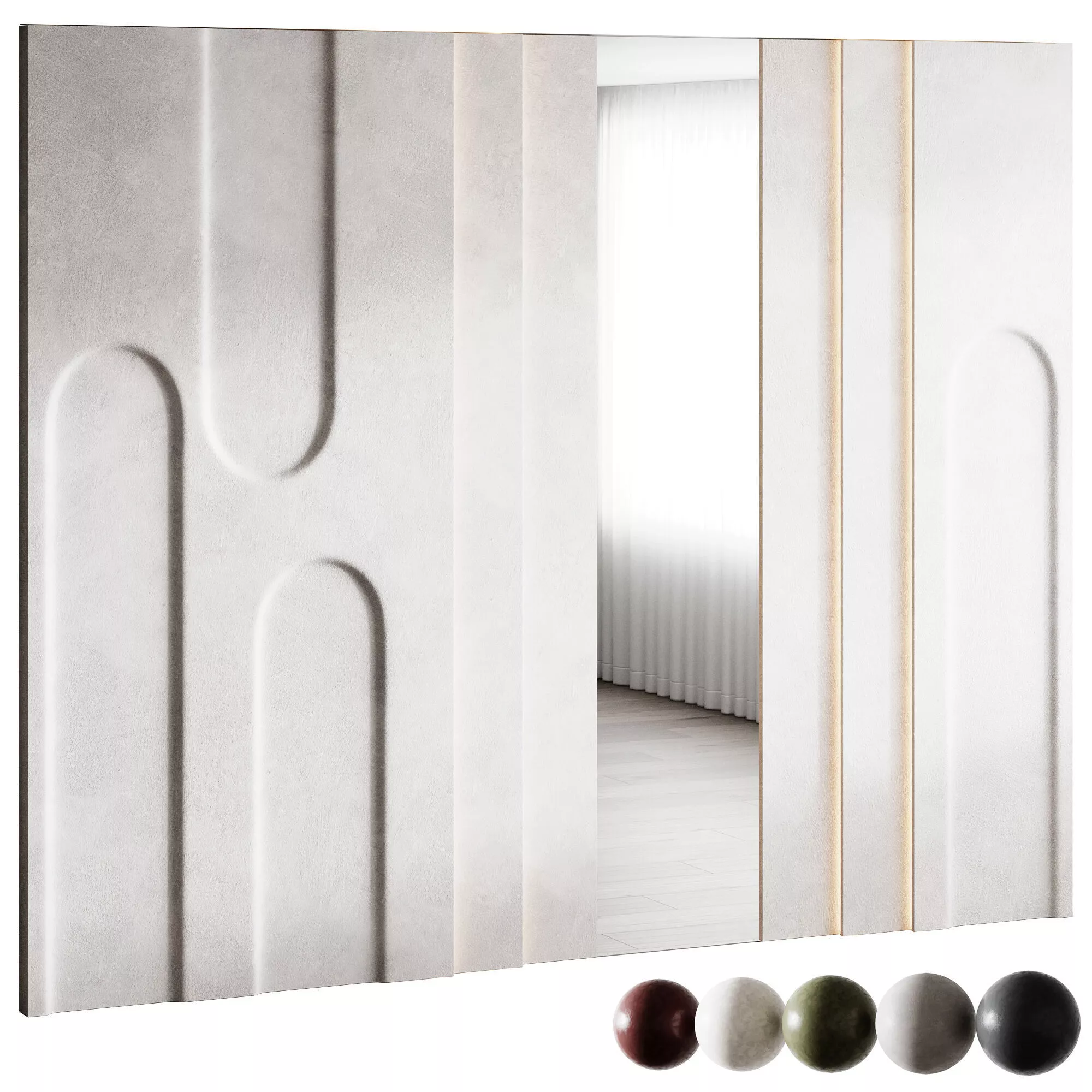 Hallway Set 3D model