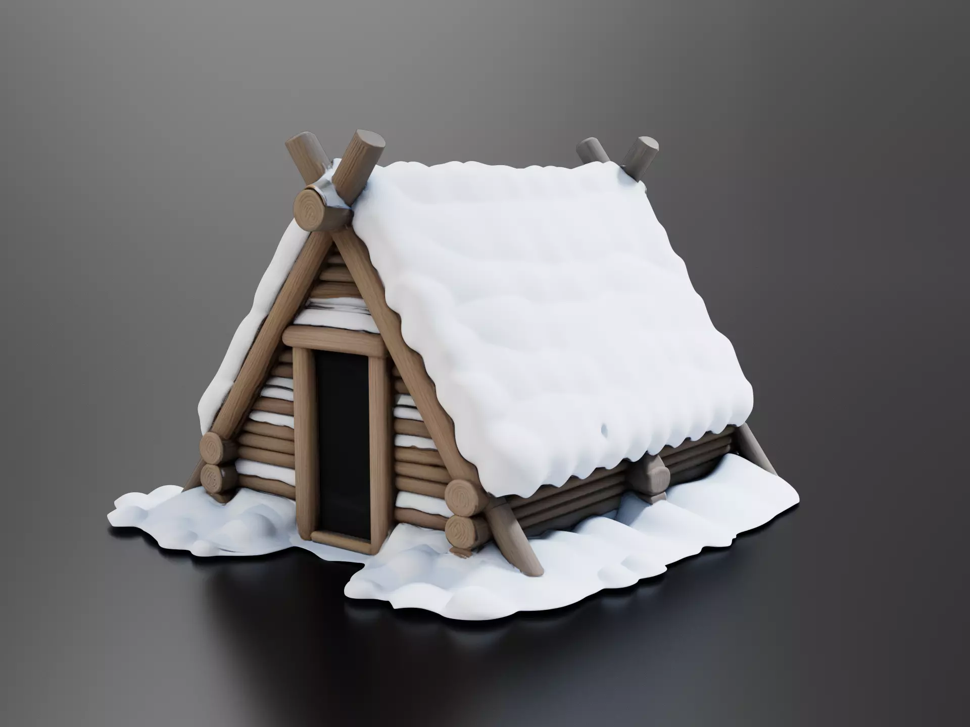 Snow Hut 04 3D print model