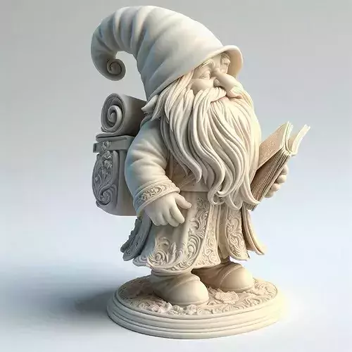 4196 Fairy Tale Gnome  Full Body Figurine STL DND ARTE 3D