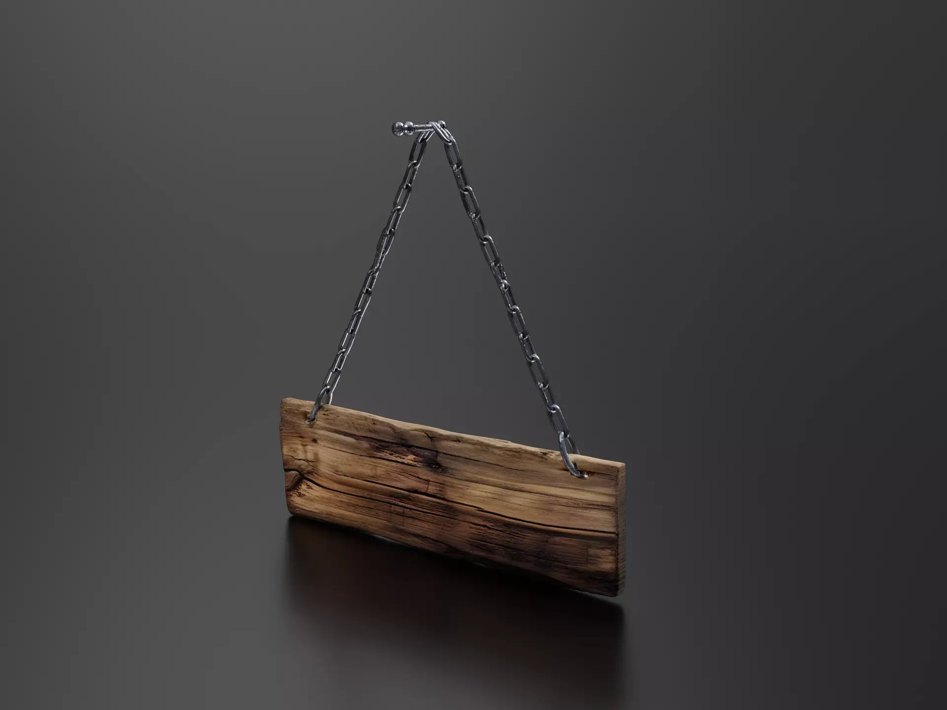 wooden directional 05 3D print model
