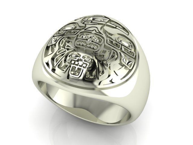 Ring R0002 3D print model_2