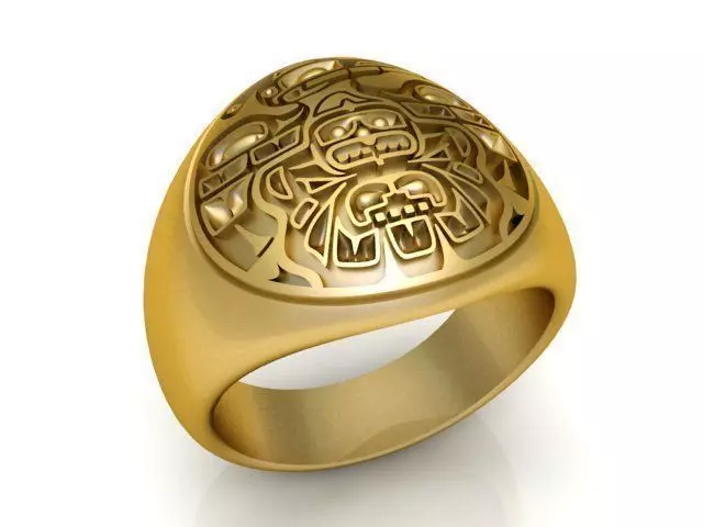 Ring R0002 3D print model_0