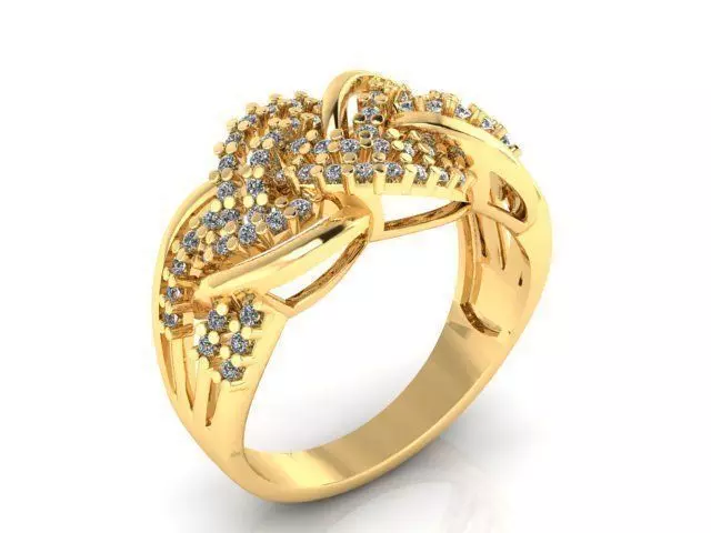 Ring R0004 3D print model_0