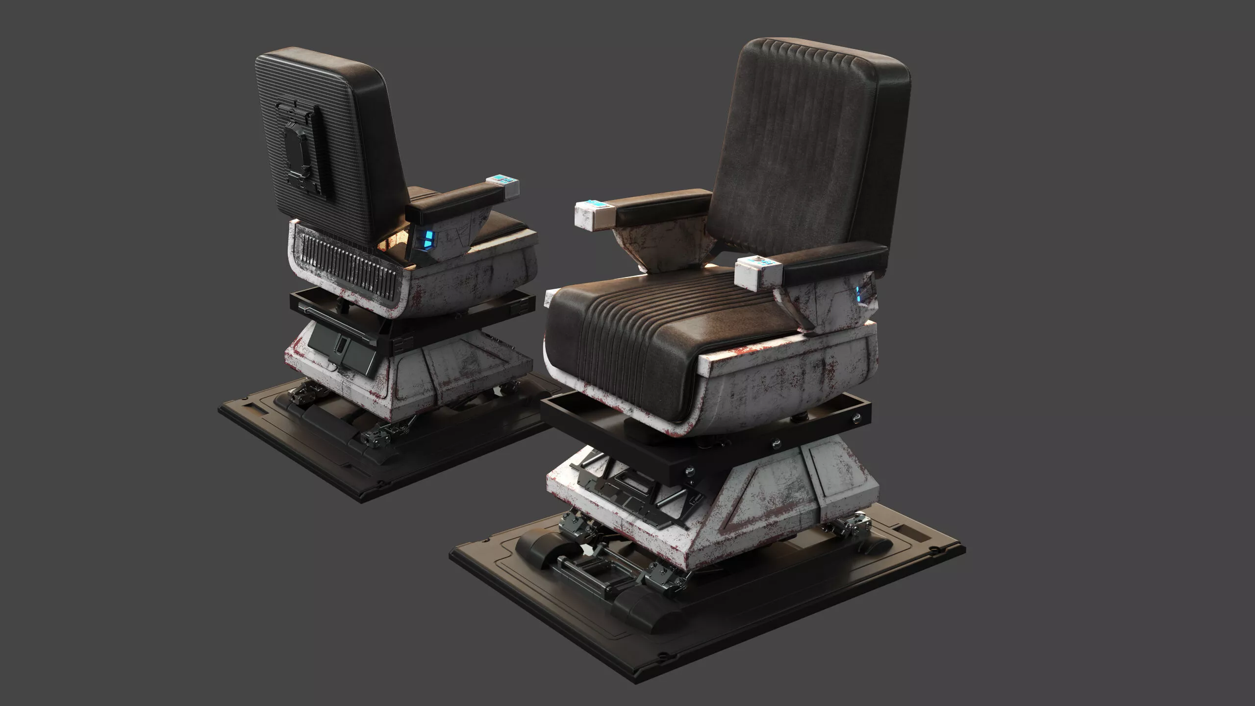 Sci-Fi Chair v2 3D model