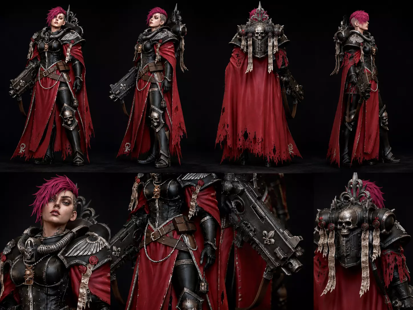 Crimson Valkyrie Blood Oath Commander 3D print model