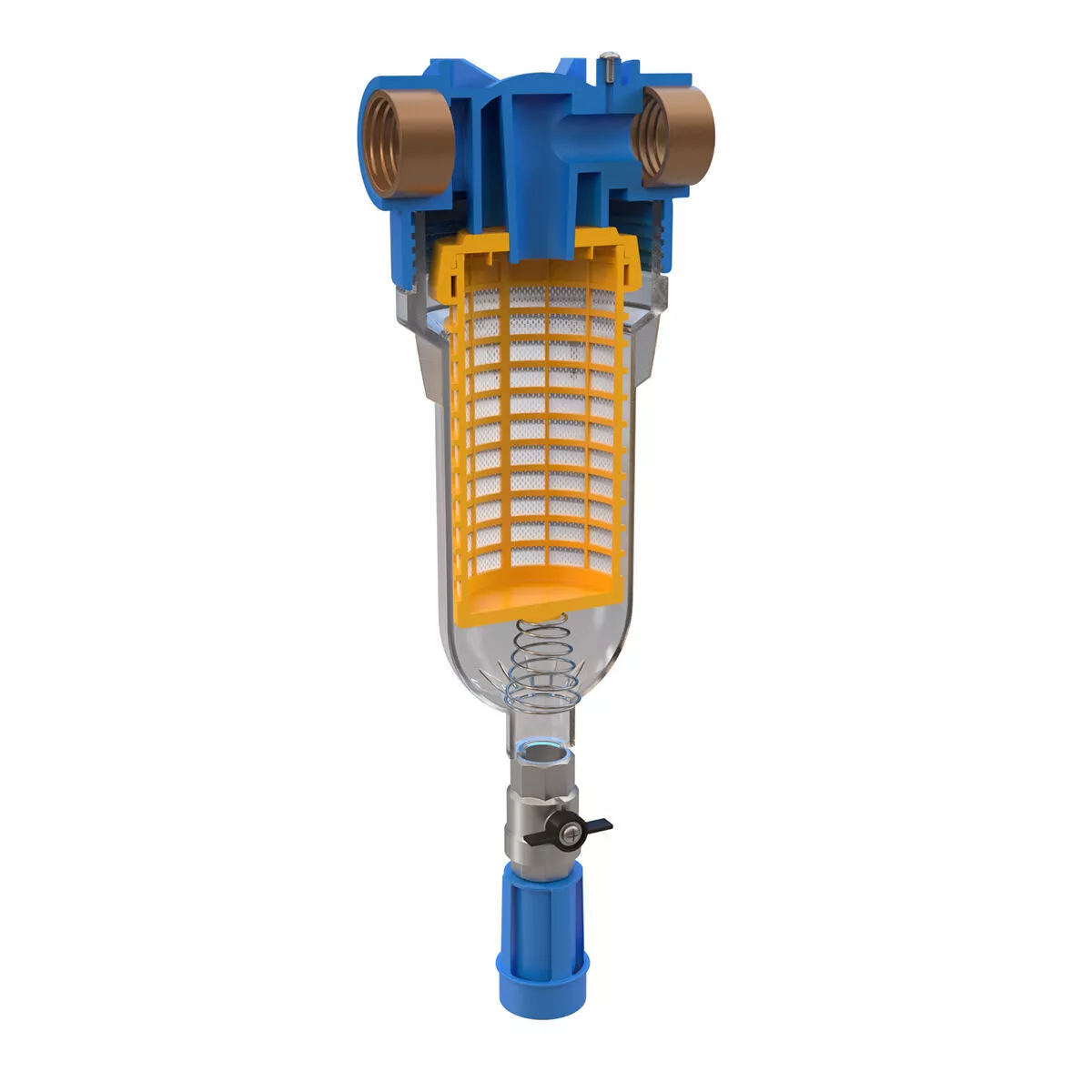 Industrial Filtration System HYDRA Atlas Filter Unit 3D model