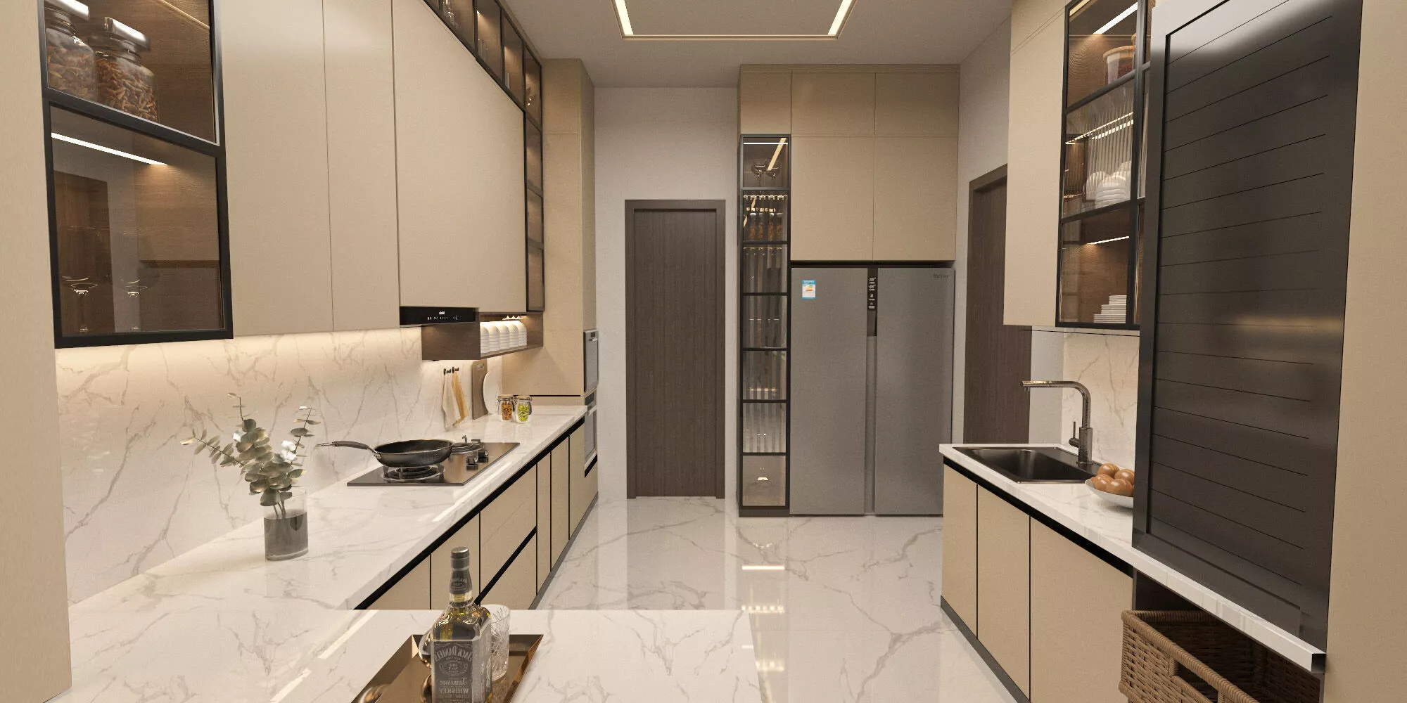 MODREN KITCHEN DESIGN 3D model