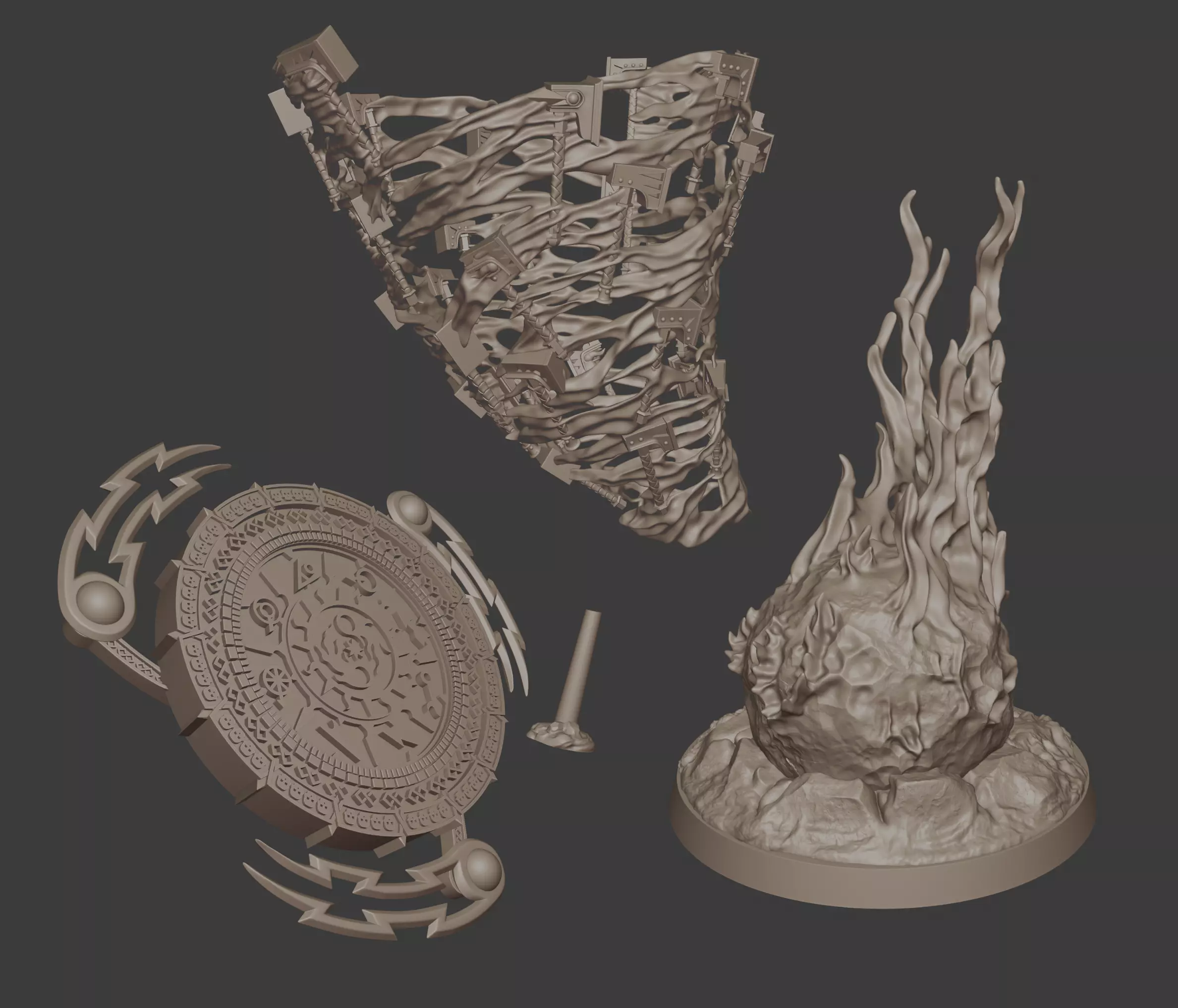Storm Immortals Spell Bundle 3D print model