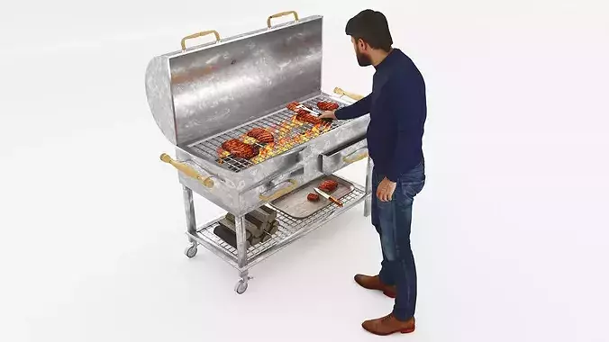 Barbeque 3D model
