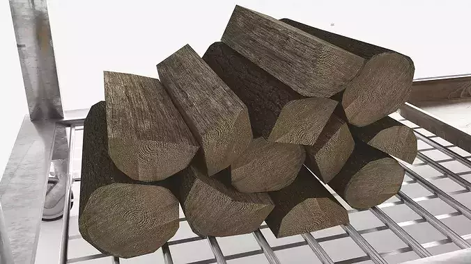 Barbeque 3D model 4