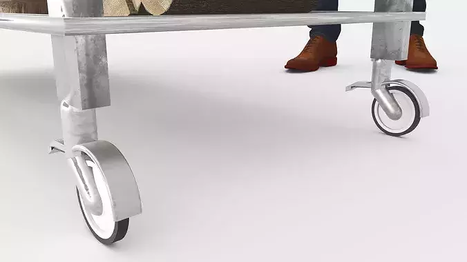 Barbeque 3D model 6