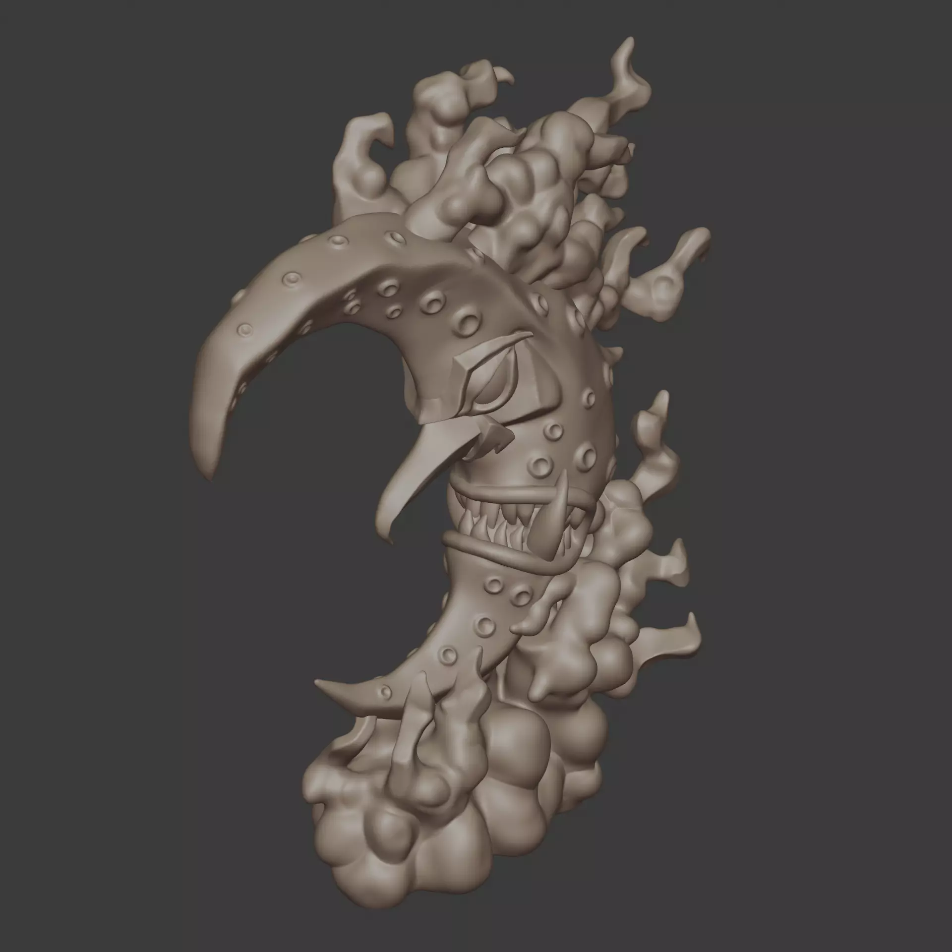 Goblin big moon spell 3D print model