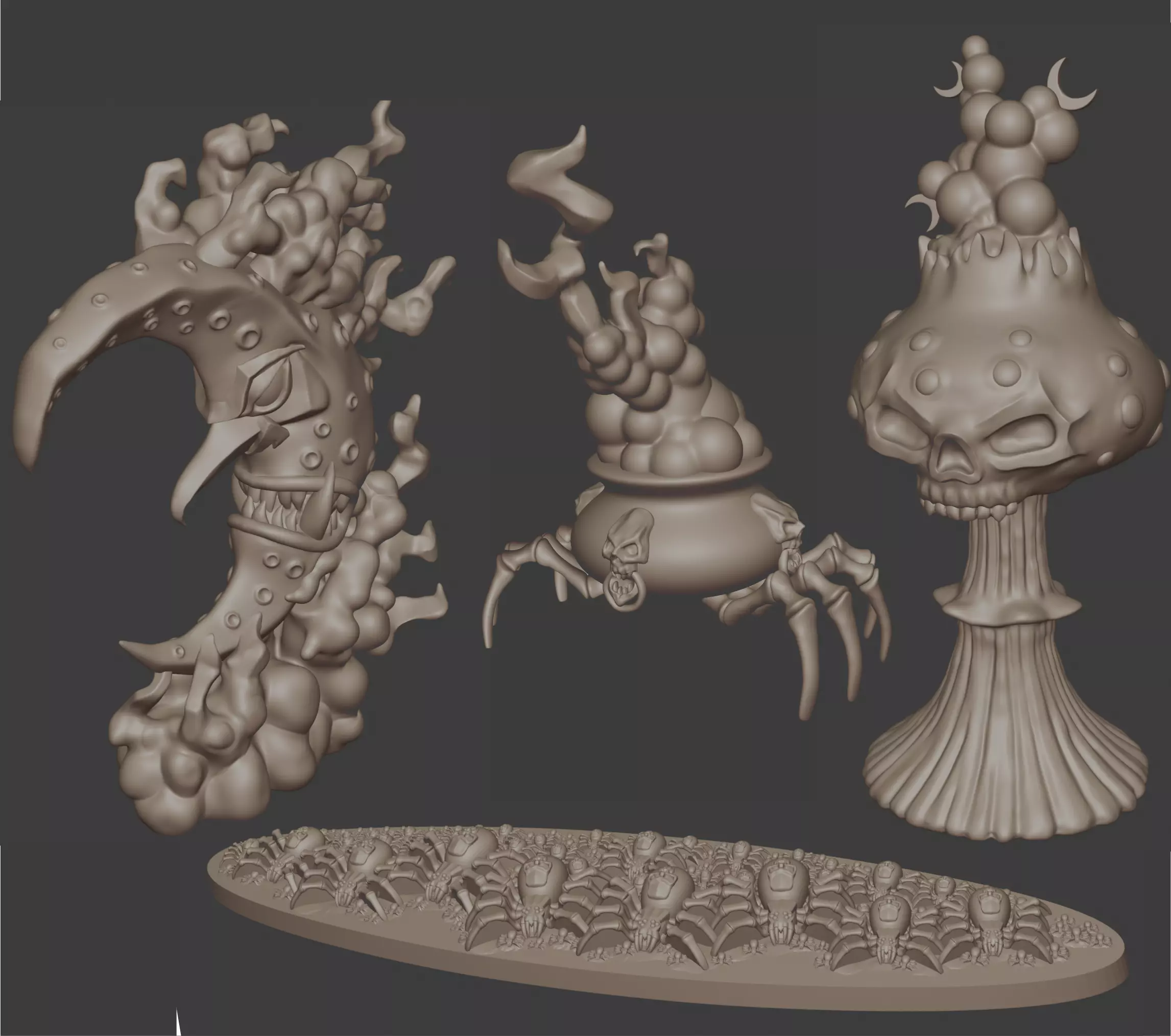 Goblin spell bundle 3D print model