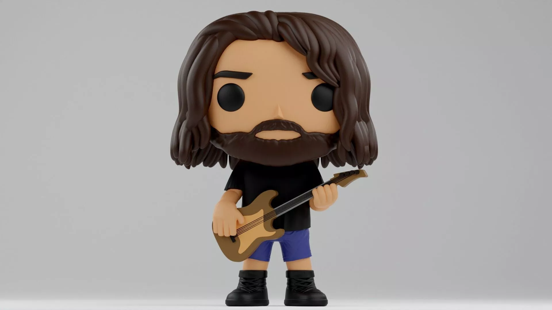 Wolfgang Van Halen Funko Pop from Mammoth WVH 3D print model