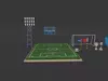 3D model Low Poly Football Stadium Sports Pack - Complete Game Assets ...