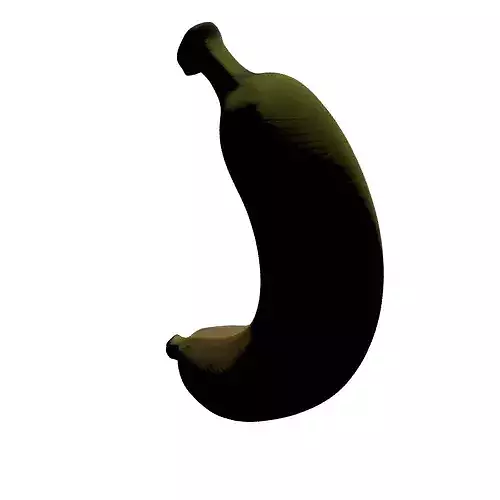 Realistic Fresh Banana 3D Model 3D model 7