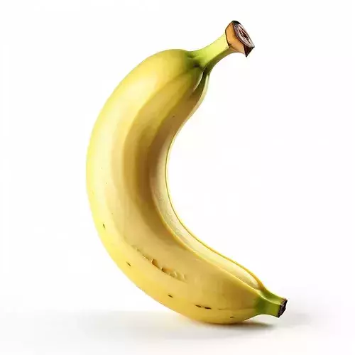 Realistic Fresh Banana 3D Model 3D model