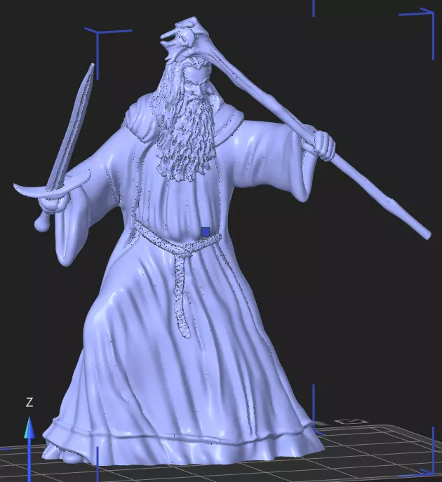 GANDALF THE GREY 3D print model