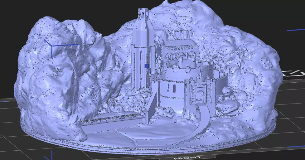 HELMS DEEP 3D print model