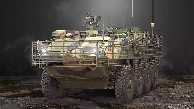 M1130 Stryker CV Slat Armour PBR
