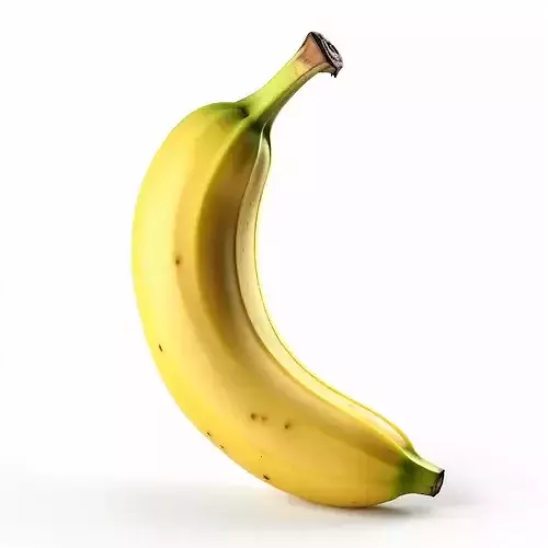 Realistic Ripe Banana 3D Model 3D model