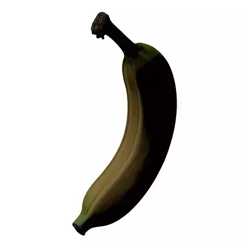 Realistic Ripe Banana 3D Model 3D model 6