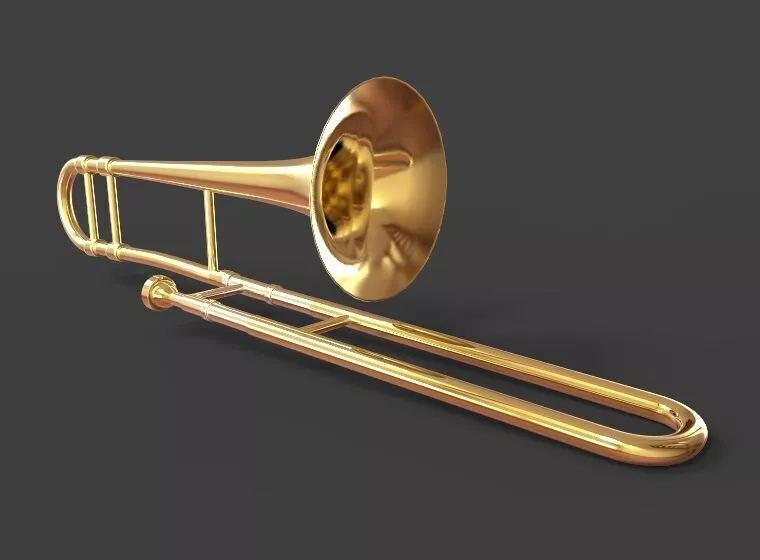The Trombone 3D model
