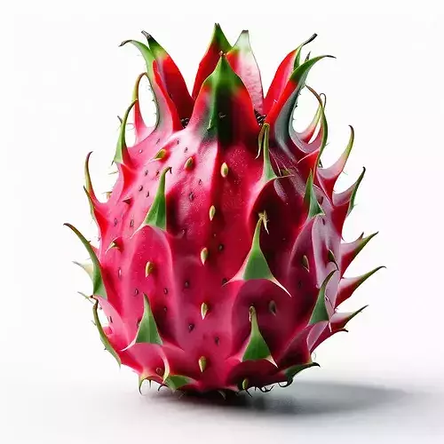 Realistic Dragon Fruit 3D Model 3D model
