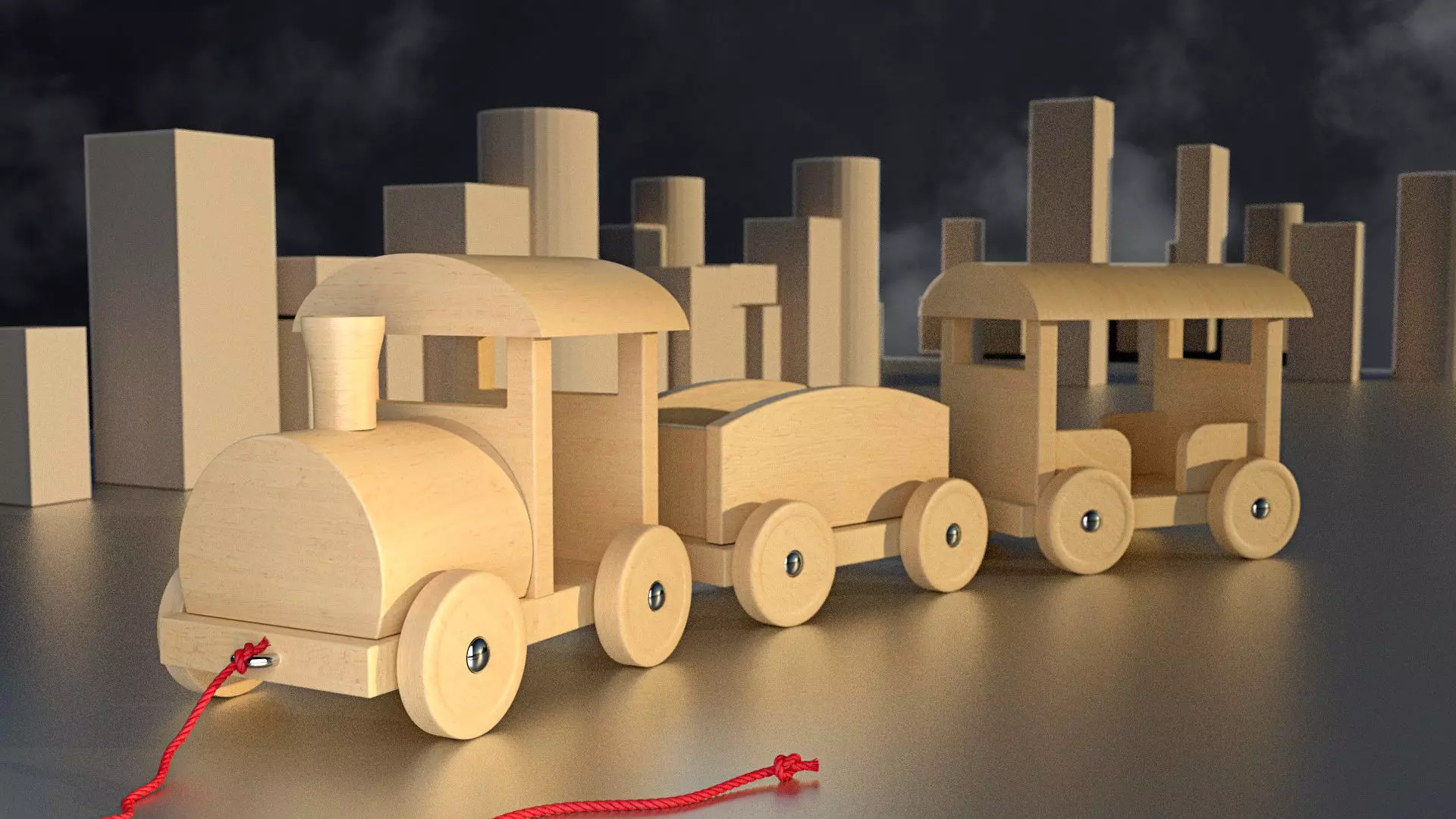 Favorite Toy - Train 3D model_0