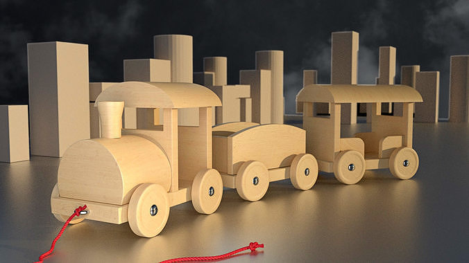 Favorite Toy - Train 3D model