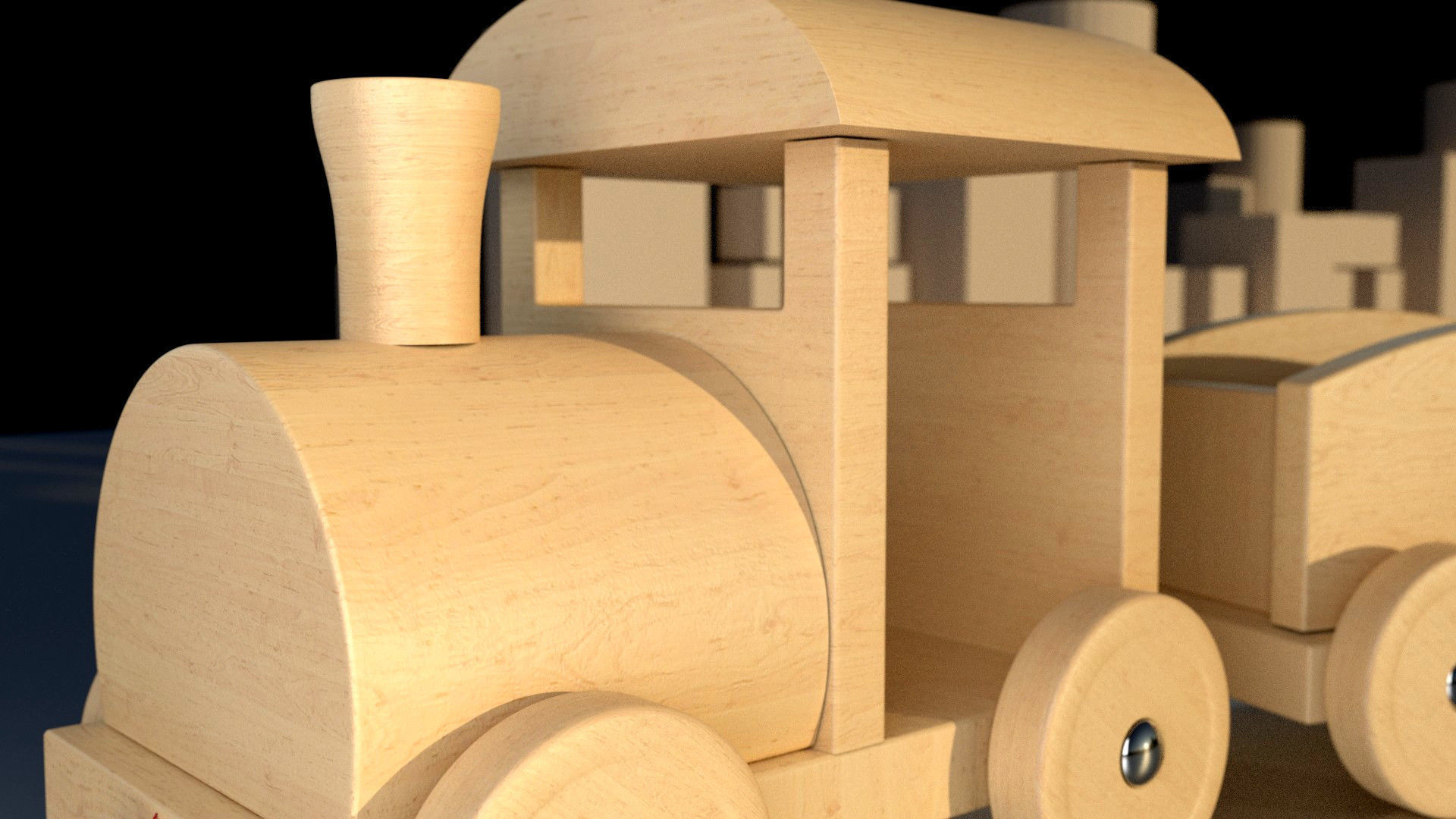 Favorite Toy - Train 3D model_4