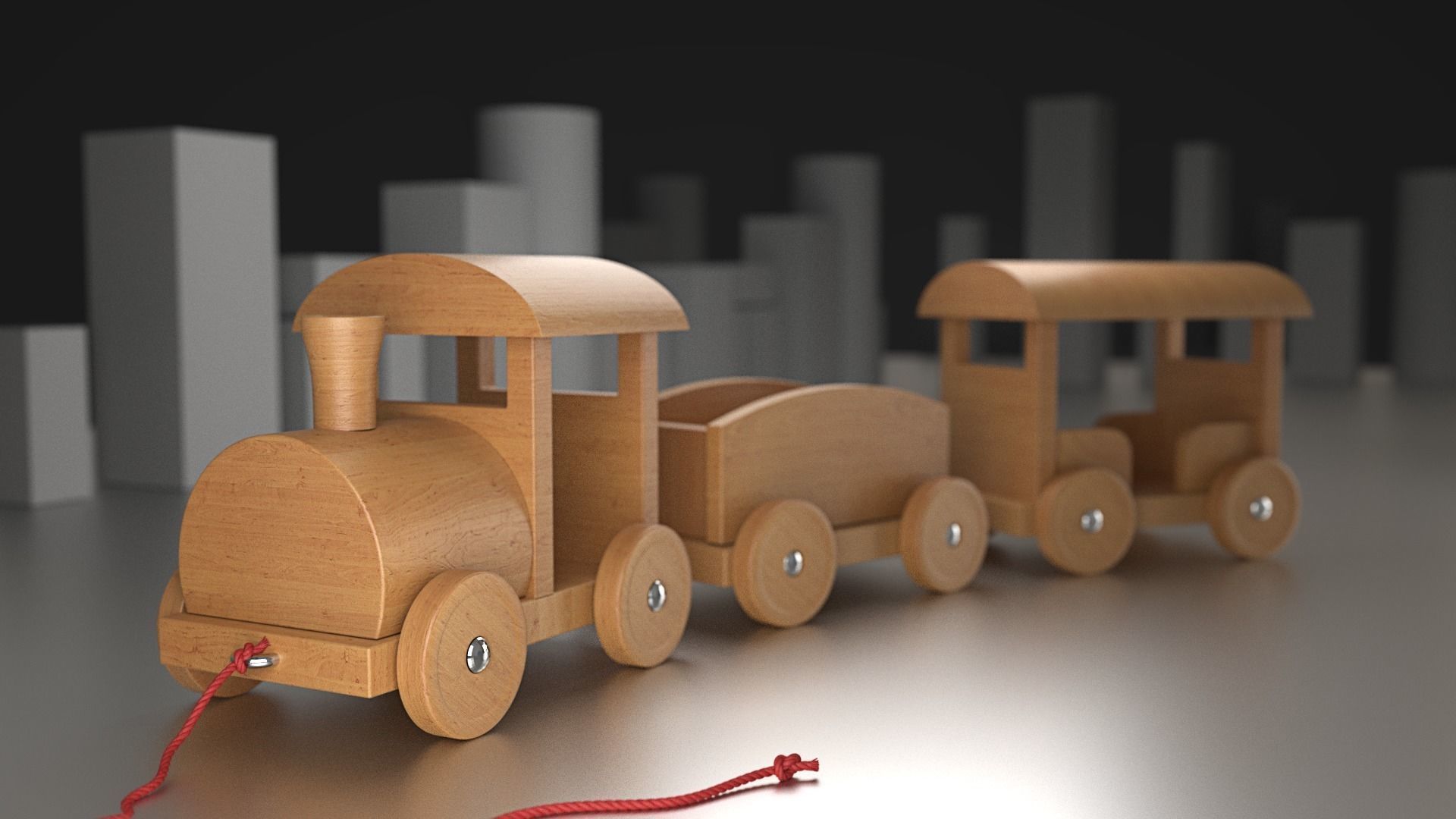 Favorite Toy - Train 3D model_1
