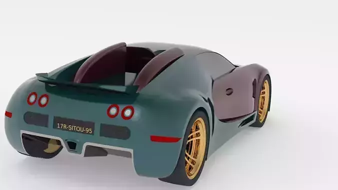 Bugatti Veyron 3D Mode