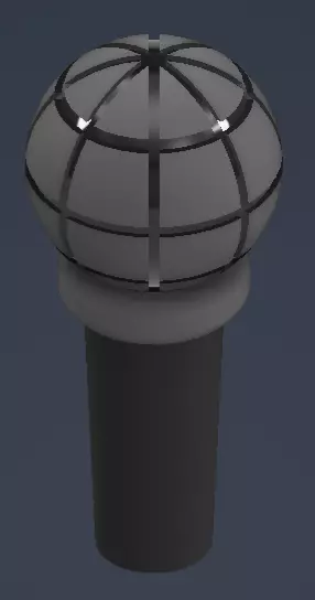 Friday Night Funkin - Mic 3D print model