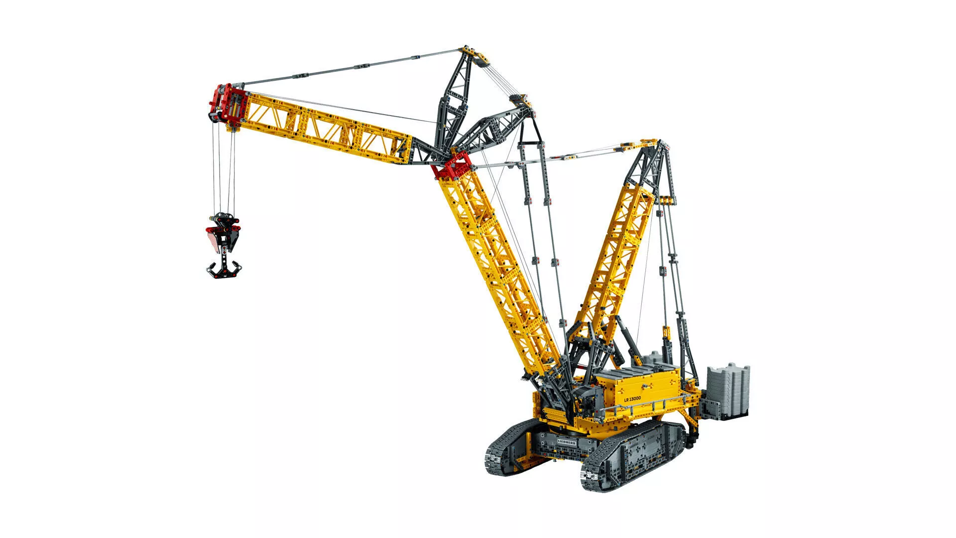 TwindBricks3D - 42146 Liebherr Crawler Crane LR 13000 3D print model