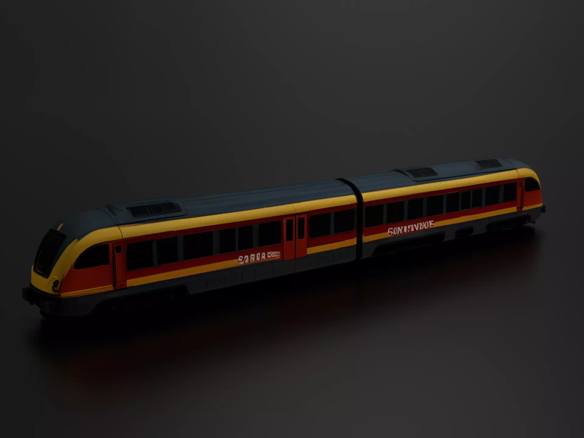 Stadler GTW Regional Train 3D print model