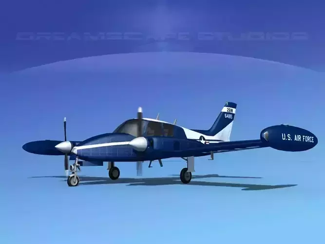 Cessna U-3B Blue Canoe V01