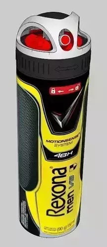 Rexona V8 - High Detail Free low-poly 3D model