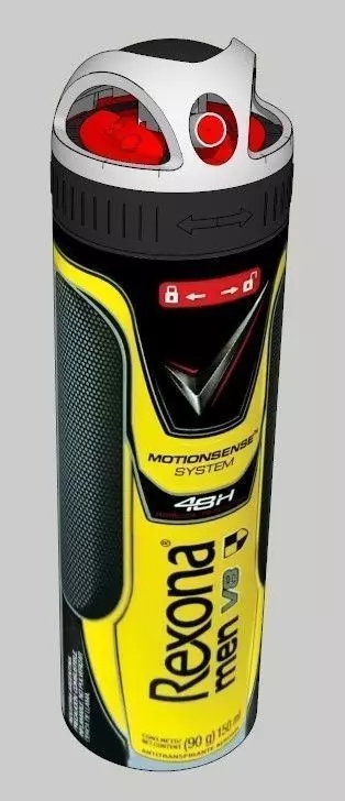 Rexona V8 - High Detail Free low-poly 3D model